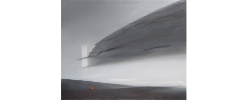 Au delà du ciel - huile sur toile - 60x73 cm - 2012
